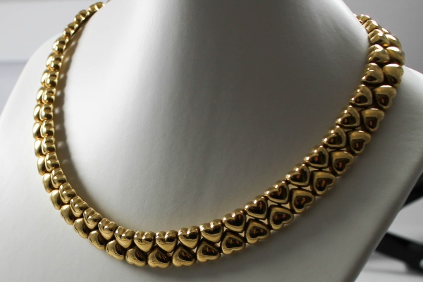 Cartier echtes Collier Damen Halskette Gold Markenschmuck